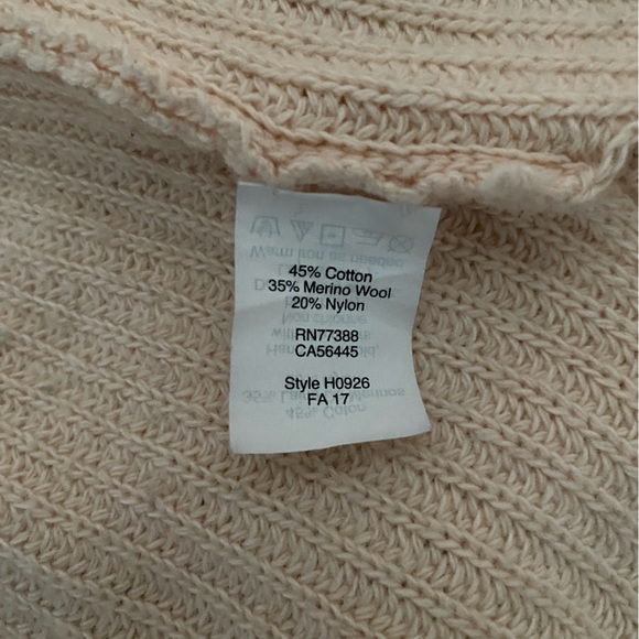 J. Crew light pink wool sweater - Picture 3 of 3